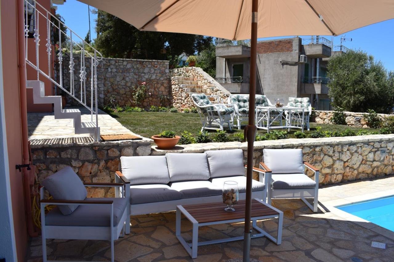 Villa Thetis With Private Pool Where The Sunsets Fade Away Áyios Nikítas Eksteriør bilde