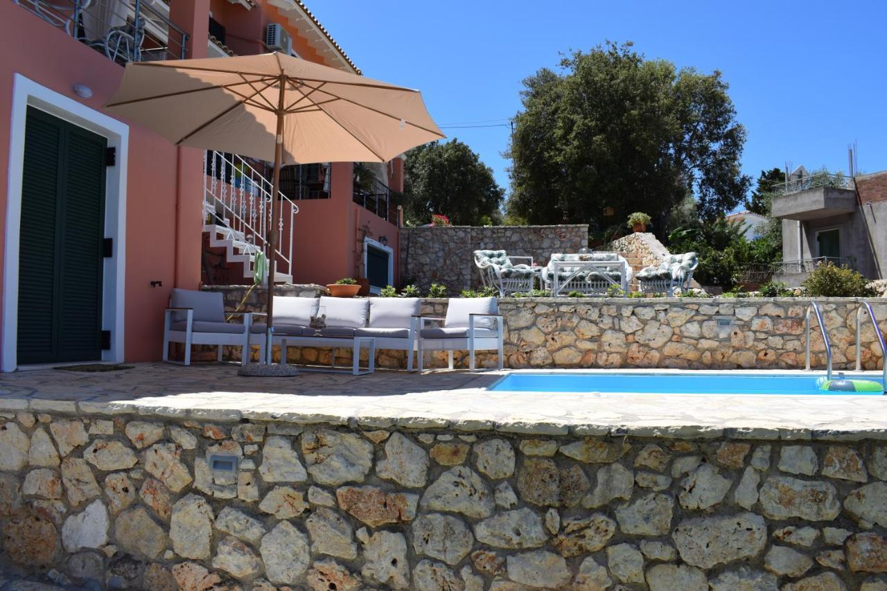 Villa Thetis With Private Pool Where The Sunsets Fade Away Áyios Nikítas Eksteriør bilde