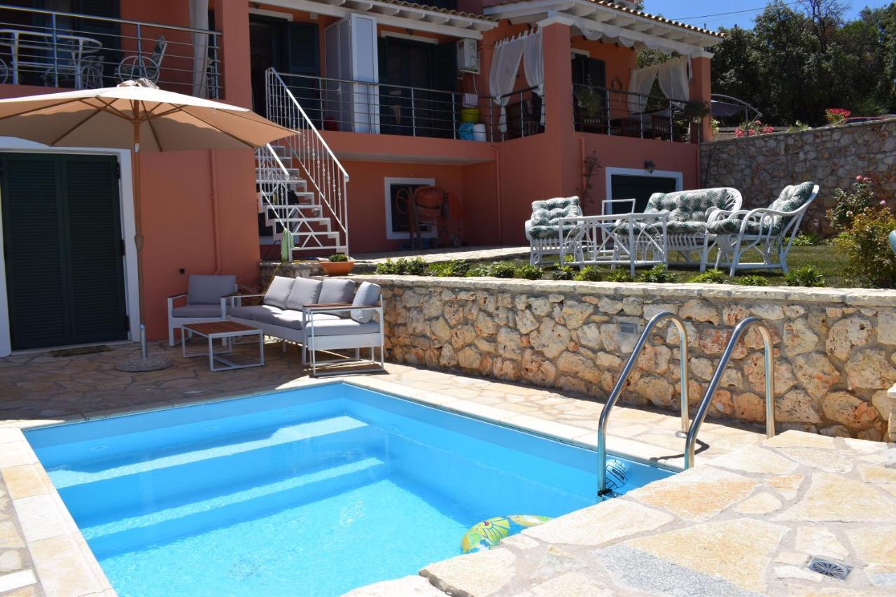 Villa Thetis With Private Pool Where The Sunsets Fade Away Áyios Nikítas Eksteriør bilde