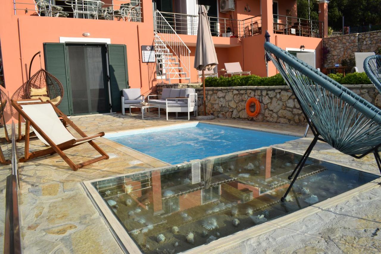 Villa Thetis With Private Pool Where The Sunsets Fade Away Áyios Nikítas Eksteriør bilde