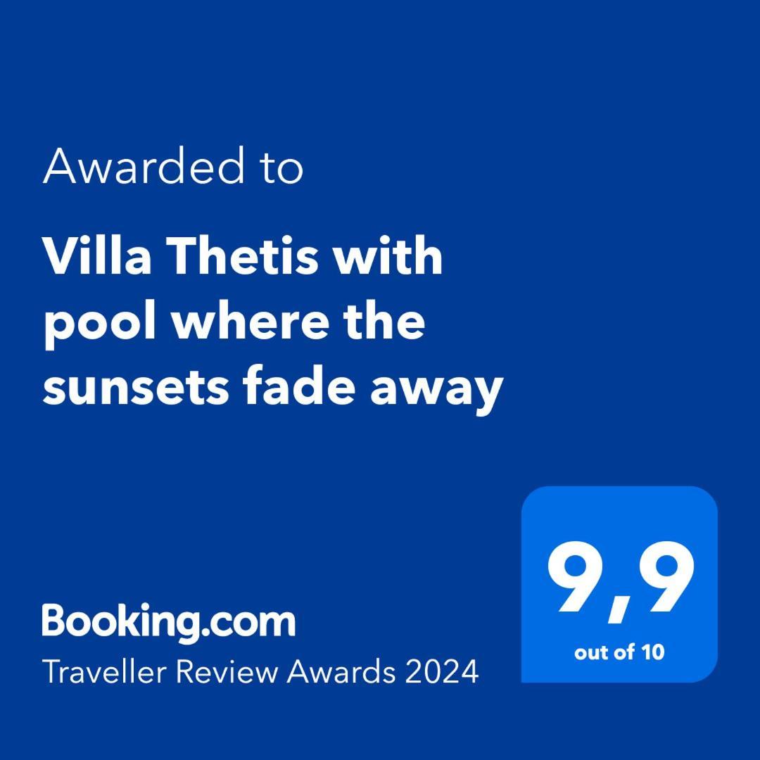 Villa Thetis With Private Pool Where The Sunsets Fade Away Áyios Nikítas Eksteriør bilde